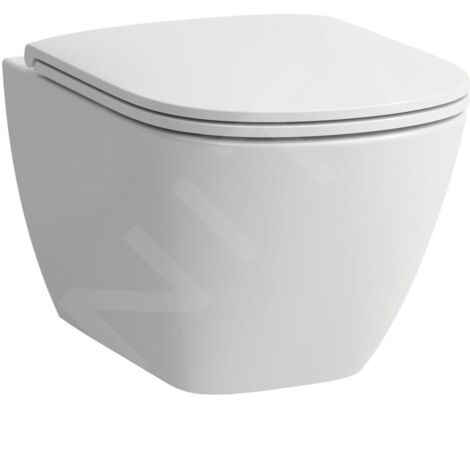 Laufen Lua - WC suspendu, Rimless, LCC, blanc H8200804000001