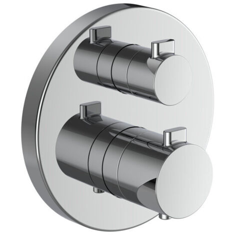 LAUFEN Meda 2-Griff Bademischer, Thermostat, Unterputz, für