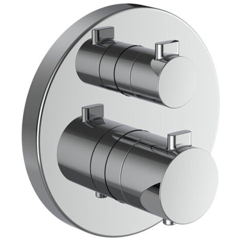 LAUFEN Meda 2-Griff Bademischer, Thermostat, Unterputz, für