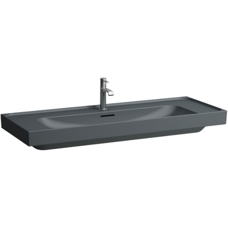 LAUFEN Meda lavabo, encastrable, 1200x460mm, tablette des deux