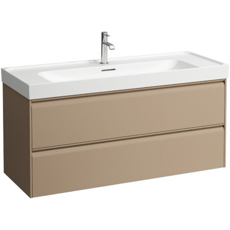 LAUFEN Meda Meuble sous-lavabo, 2 tiroirs, système de rangement