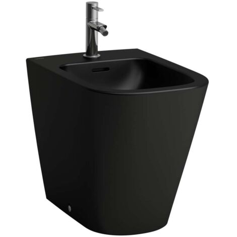 LAUFEN Meda Standbidet, 1 Hahnloch, mit Überlauf, 360x540x430mm,