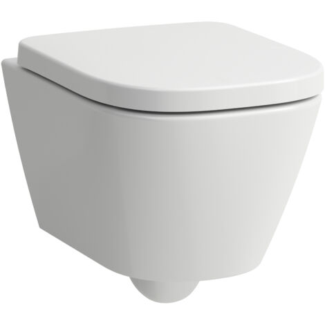 LAUFEN Meda Wand-WC Set Advanced kompakt, Silent Flush,