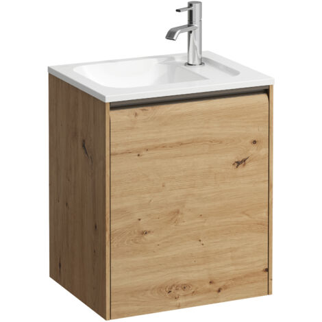 LAUFEN MEDA Waschtischunterbau, 1 Tür SoftClose, Scharnier