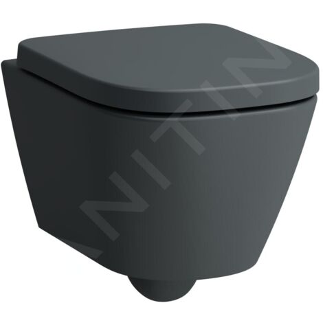 LAUFEN Meda WC suspendu Advanced compact, sans rebord, Silent