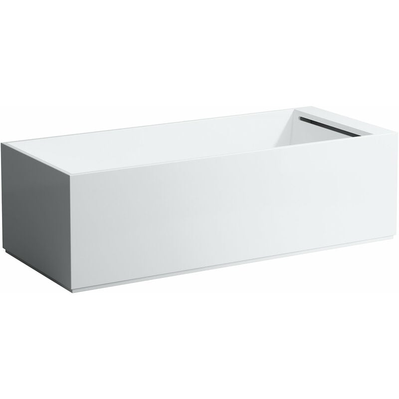 

Laufen Mineralguss Badewanne Kartell libre 1700x760x540mm, LED iluminado, blanco - H2223320006161