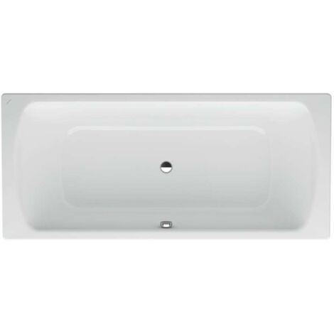 Laufen Moderna Plus - Vasca da bagno in acciaio da incasso 1800x800 mm, bianca H2250600000401
