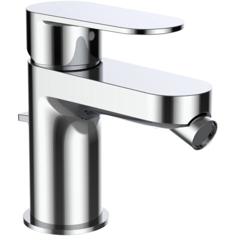 Laufen Neja - Bidetarmatur mit Ablauf, verchromt H3415110041111
