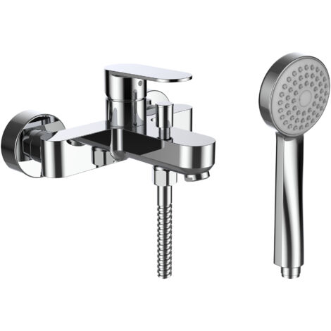 LAUFEN NEJA Wannenmischer, Aufputz, Ausladung 160mm, mit Zubehör,