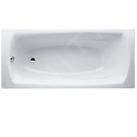 Laufen Palladium - Baignoire encastrée en acier 170x75 cm, blanc H2251100000401