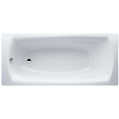 Laufen Palladium - Vasca da bagno in acciaio da incasso 1800x800 mm, bianca H2251000000401