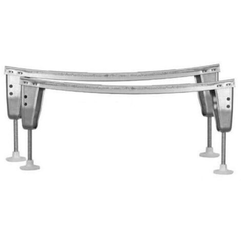 Laufen - Piedi di supporto in acciaio per vasca da bagno Moderna Plus H2961720000001