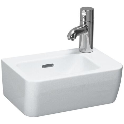 LAUFEN PRO A Handwaschbecken, 1 Hahnloch rechts, mit Überlauf,
