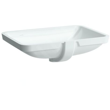 Laufen Pro A - Lavabo, 600x400 mm, sans trou pour mitigeur, avec LCC, blanc H8119654001091