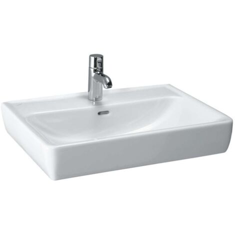 LAUFEN PRO A Lavabo sobre encimera, 1 agujero para grifo, con