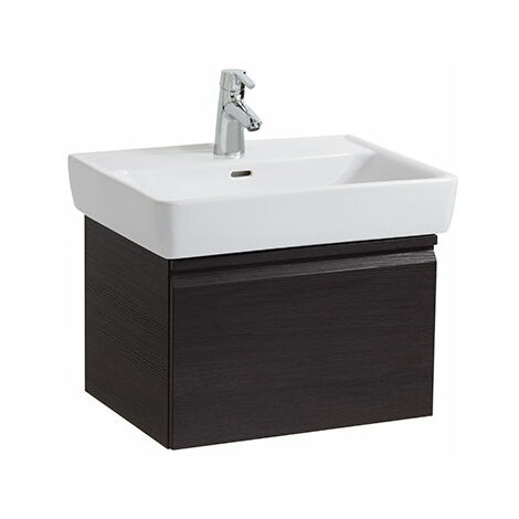 Laufen Pro A Meuble sous-lavabo pour lavabo 818953, 1 tiroir, 570x450x390, Coloris: Blanc brillant - H4830410954751