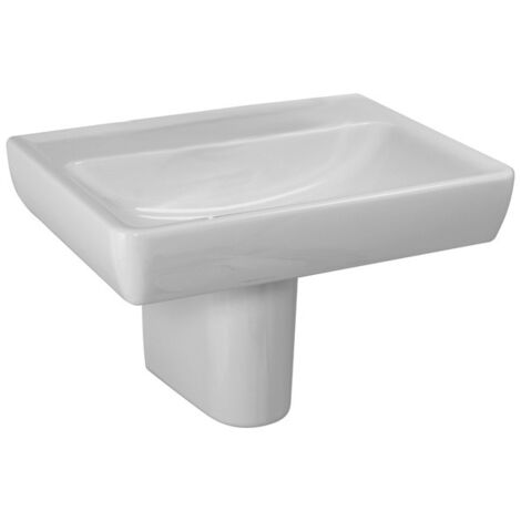 LAUFEN PRO A Waschtisch, ohne Hahnloch, mit Überlauf, 600x480mm,