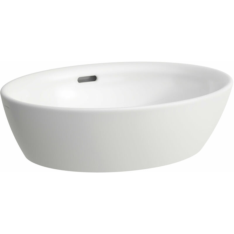 

PRO B Lavabo, sin agujero para grifo, con rebosadero, 520x390, blanco, color: Blanco con LCC - H8129644001091 - Laufen