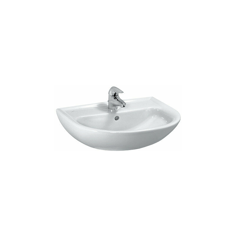 

PRO B Lavabo, sin grifo, sin rebosadero, 650x500, blanco, color: Blanco - H8109530001421 - Laufen