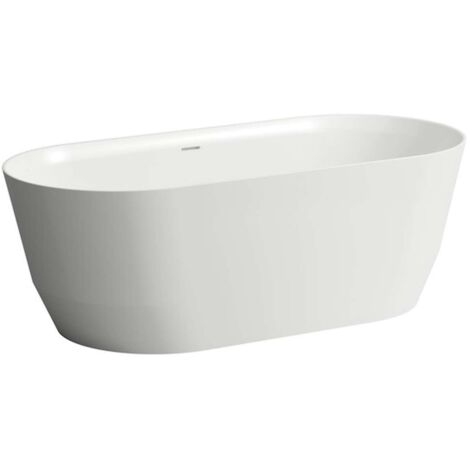 LAUFEN PRO Baignoire à poser, Marbond, 1650x750x550mm,