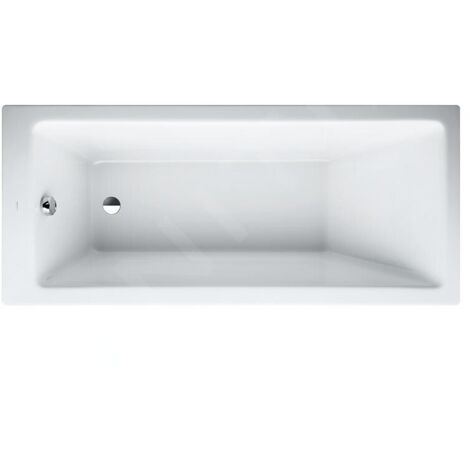 Laufen Pro - Baignoire avec support 160x70 cm, avec hydromassage et capteur, blanc H2339510006351