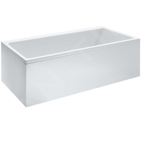 Laufen Pro - Baignoire d'angle 180x80 cm, avec système de massage, éclairage LED et capteur, blanc H2329550006751