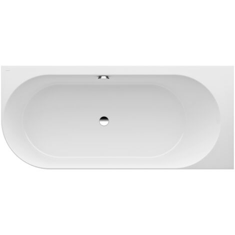 LAUFEN PRO Baignoire d'angle, Marbond, 1800x800x450mm, version