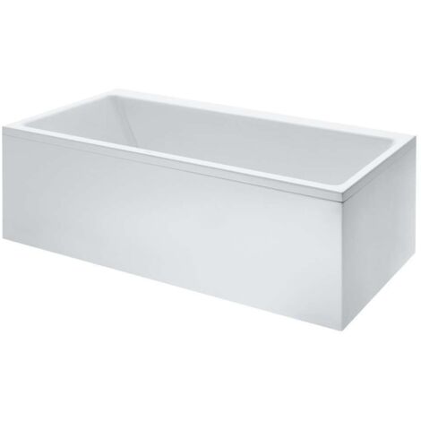 Laufen Pro - Bañera con estructura y panel frontal derecho, 190x90 cm, blanco H2349560000001