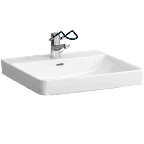 Laufen Pro Liberty - Lavabo, 60x55 cm, 1 trou pour robinetterie, blanc H8119500001041
