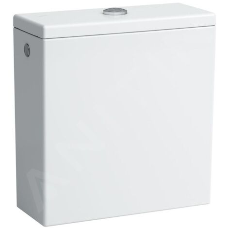 Laufen Pro - Réservoir de chasse d’eau 365x150 mm, alimentation par le bas, blanc H8299530009731