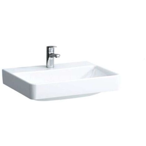 LAUFEN PRO S Aufsatzwaschtisch, 1 Hahnloch, ohne Überlauf,