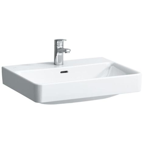 LAUFEN PRO S Aufsatzwaschtisch, 3 Hahnlöcher, mit Überlauf,