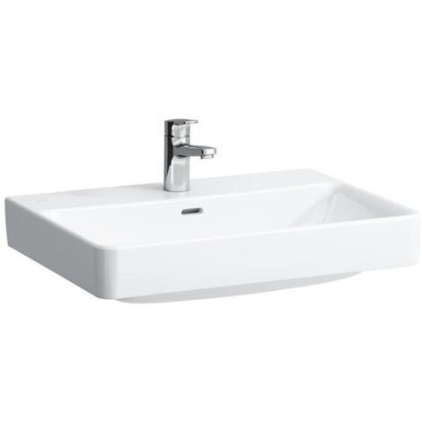 LAUFEN PRO S Aufsatzwaschtisch, ohne Hahnloch, mit Überlauf,