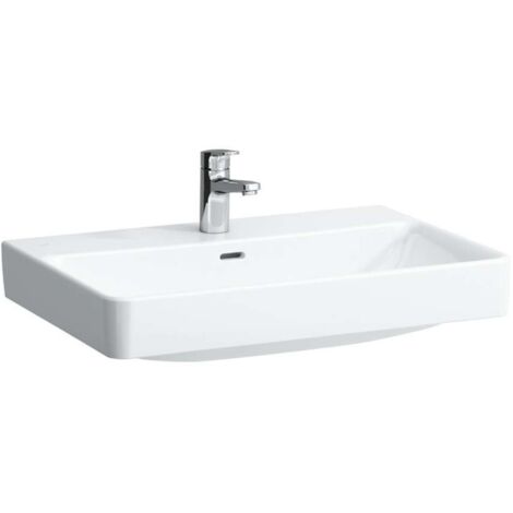 LAUFEN PRO S lavabo, 1 trou pour robinet, avec trop-plein,