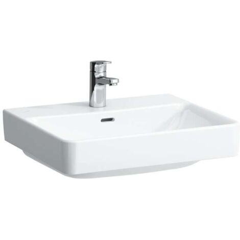 LAUFEN PRO S lavabo 550 x 465 mm con troppopieno, versione rubinetto 3 fori bianco LCC LAUFEN
