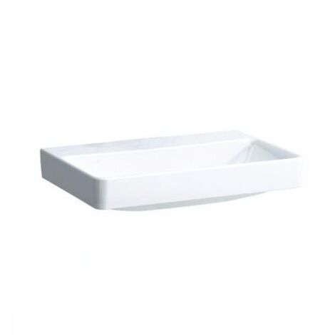 Laufen Pro S - Lavabo 700x465 mm, sans trou pour robinetterie, sans trop-plein, blanc H8169670001421