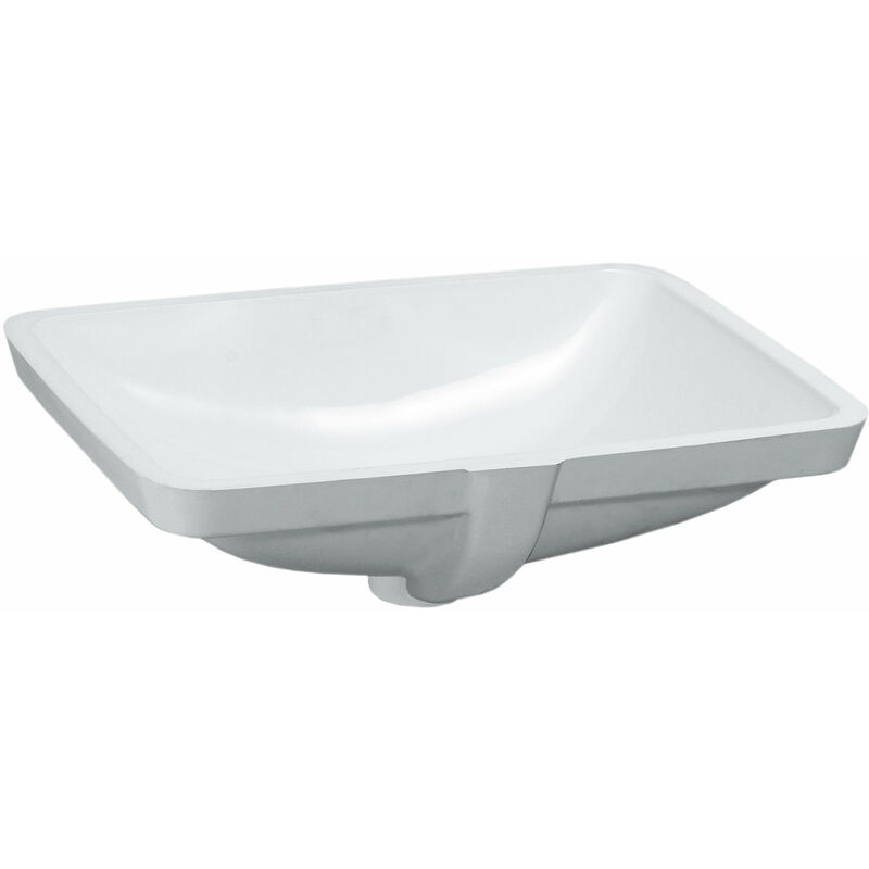 

PRO S Lavabo empotrado, sin agujero para grifo, con rebosadero, 525x400, US cerrado, blanco H811961, color: Blanco - H8119610001091 - Laufen