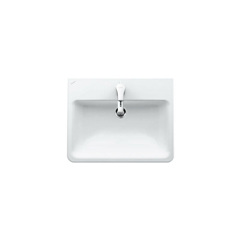 

PRO S Lavabo empotrado, sin agujero para grifo, con rebosadero, 560x440, blanco, color: Blanco - H8189630001091 - Laufen