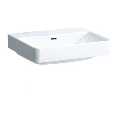 LAUFEN PRO S lavabo, sans trou pour robinet, avec trop-plein,