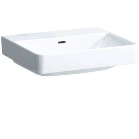 LAUFEN PRO S lavabo, sans trou pour robinet, avec trop-plein,