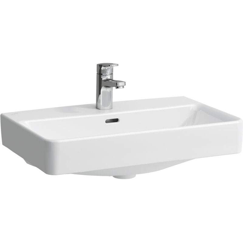 Laufen - pro s lavabo Compact, 1 trou pour robinet, avec