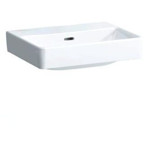 LAUFEN PRO S lave-mains, sans trou pour robinet, avec trop-plein,
