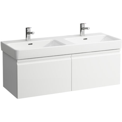 LAUFEN Pro S Meuble sous-lavabo, 2 tiroirs et tiroirs intérieurs,