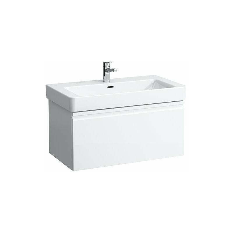 

Laufen Pro S Mueble bajo lavabo 1 cajón, 1 cajón interior, para lavabo 813965, 810x450x390, color: Roble decoración ligera - H4835020964791