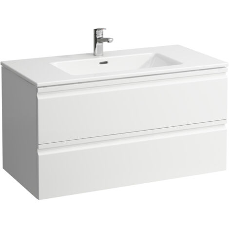 LAUFEN Pro S Set 1000, lavabo, 1 agujero para grifo, rebosadero,