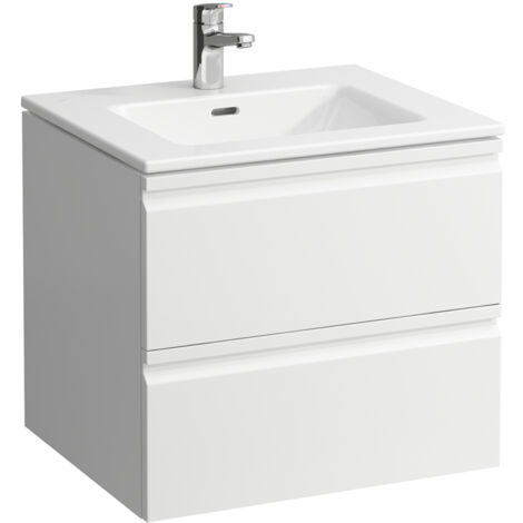 LAUFEN PRO S Set 600, Waschtisch, 1 Hahnloch, Überlauf, inklusive
