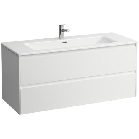 LAUFEN PRO S Set Lani Komplettset 1200, Waschtisch, 1 Hahnloch,