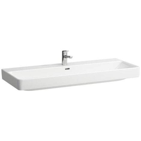 LAUFEN PRO S Waschtisch, 1 Hahnloch, mit Überlauf, 1200x460mm,