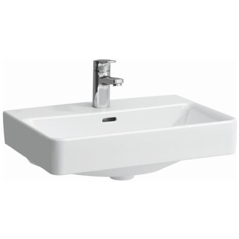 LAUFEN PRO S Waschtisch Compact, ohne Hahnloch, mit Überlauf,