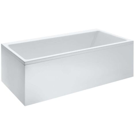 Laufen Pro - Vasca da bagno con costruzione e pannello frontale sinistro, 1800x800 mm, bianco H2329550000001